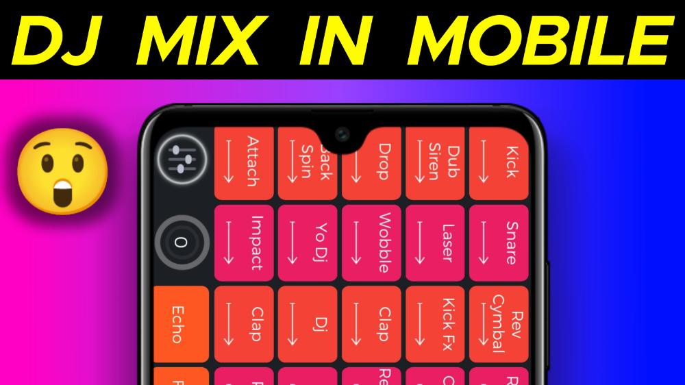 How mix dj in mobile