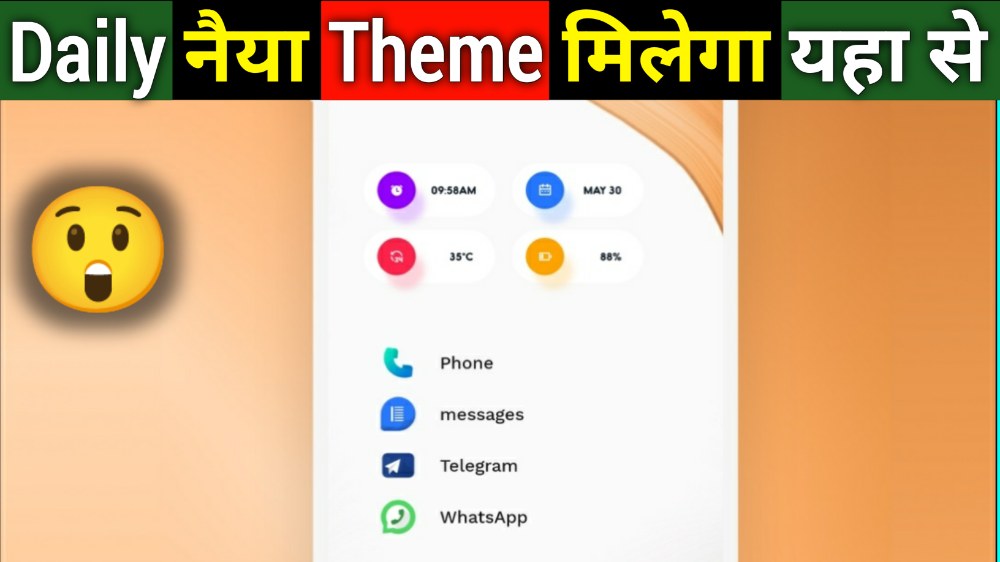 Best android theme setup
